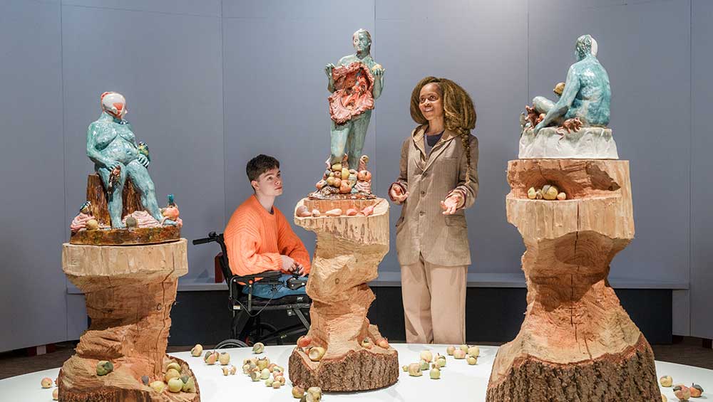 Installation view, The Coming of Age, Wellcome Collection, London, 2026. Photo: Steven Pocock / Wellcome Collection.