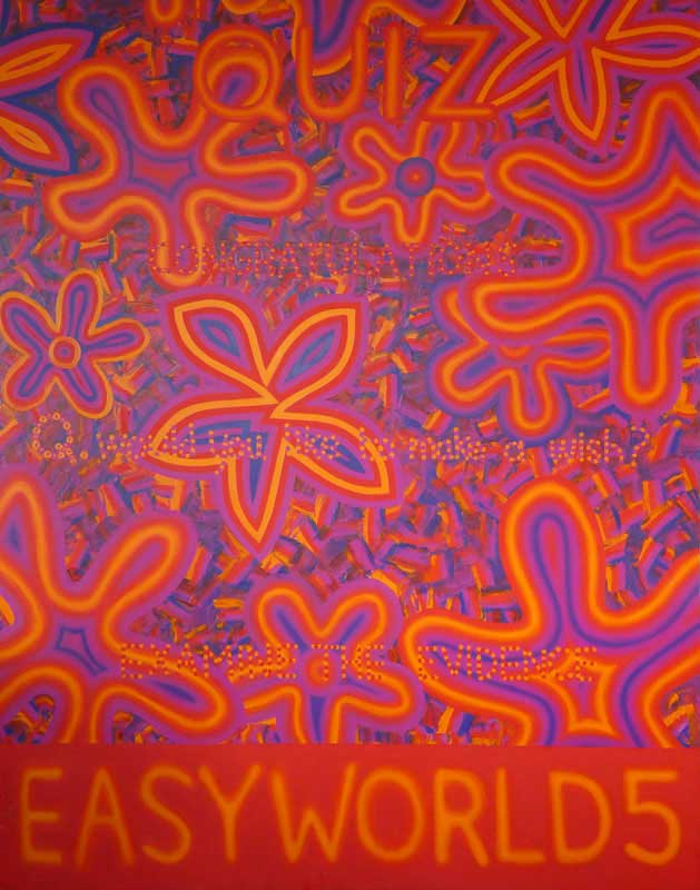Suzanne Treister, Easyworld 5, 1991. Copyright The Artist, courtesy Annely Juda Fine Art, London and P·P·O·W Gallery, New York.