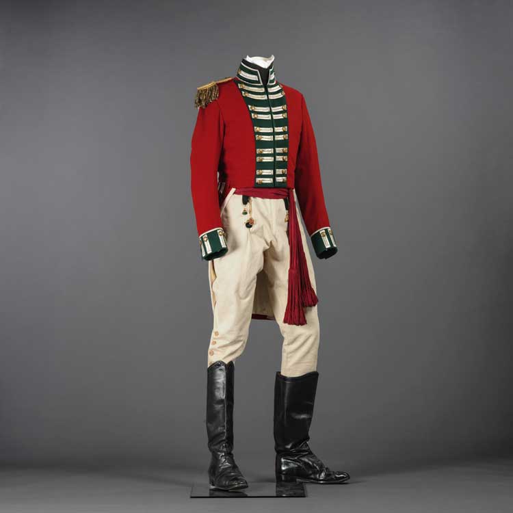 Sense and Sensibility (1995), Costume for Colonel Brandon (Alan Rickman). Costume Designers: John Bright, Jenny Beavan. © Cosprop - Jon Stokes / Julia Buckmiller.