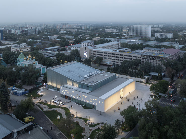 Tselinny Center of Contemporary Culture, 2025. Copyright Laurian Ghinitoiu and Asif Khan Studio.