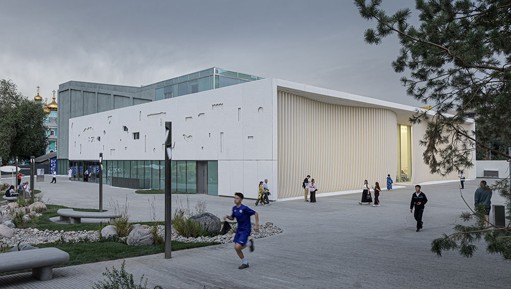 Tselinny Center of Contemporary Culture, 2025. Copyright Laurian Ghinitoiu and Asif Khan Studio.