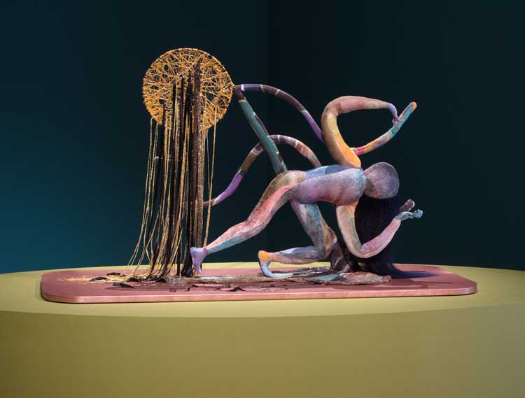 Emma Talbot: How We Learn to Love, installation view, Compton Verney, 2025. Photo: Jamie Woodley © Jamie Woodley and Compton Verney.