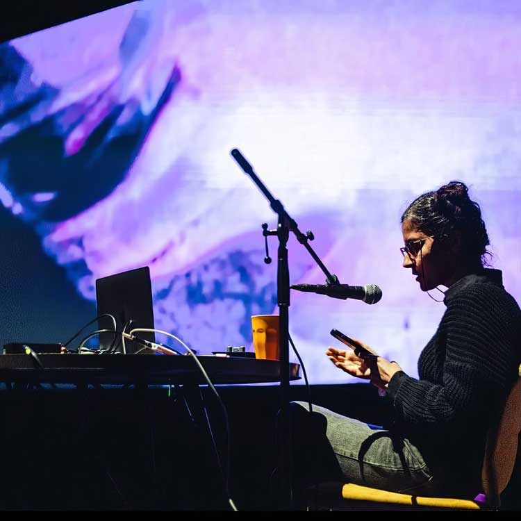 Maryam Tafakory. Code Names, performance, Courtisane Festival 2023, Belgium. Courtesy the artist.