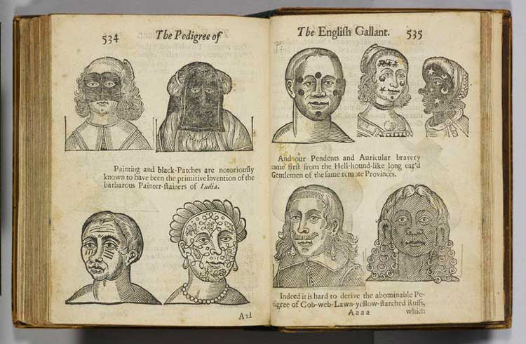 John Bulwer, Anthropometamorphosis: man transformed,1653. Image courtesy of Compton Verney.