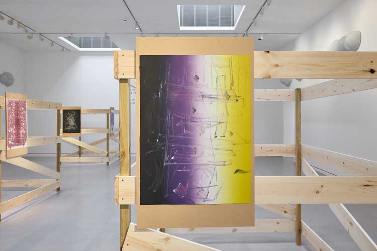There: a Feeling | Gregg Bordowitz, installation view, Camden Art Centre, London 2025. Photo: Luke Walker.