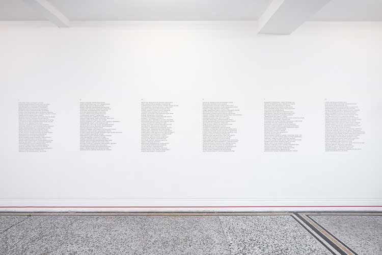 There: a Feeling | Gregg Bordowitz, installation view, Camden Art Centre, London 2025. Photo: Luke Walker.