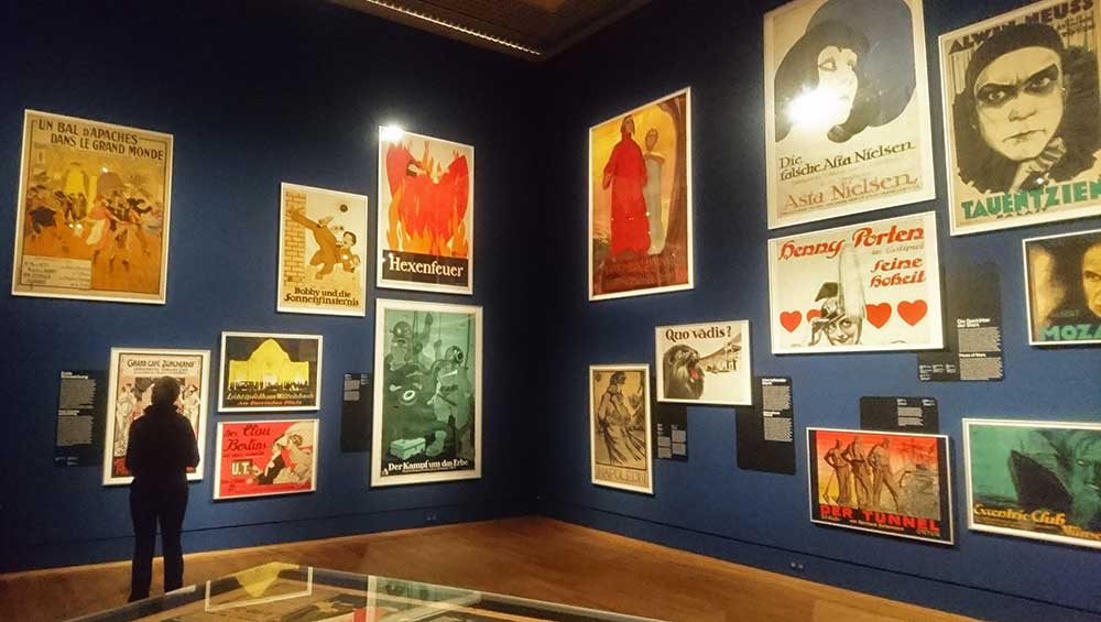 The Big Screen: Film Posters of All Time, installation view, early years gallery, Kulturforum, Berlin, 3 November 2023 – 3 March 2024. Photo: Sabine Schereck.