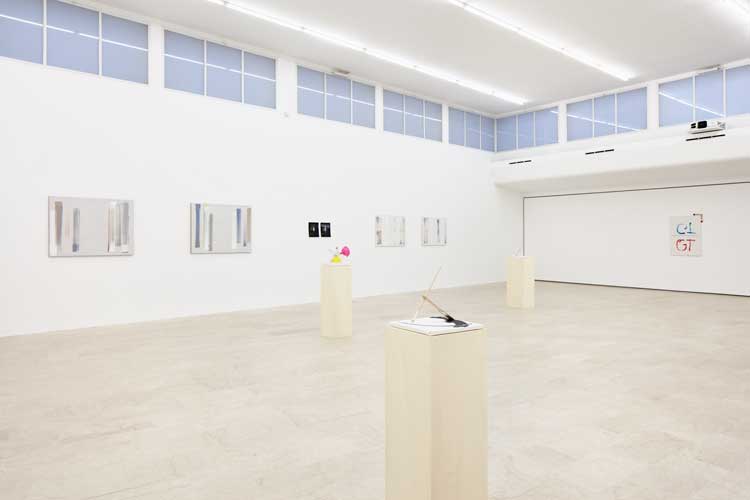 Goran Trbuljak, 45 Years of Non-Painting, 2022, installation view, P420, Bologna. Photo: Carlo Favero.