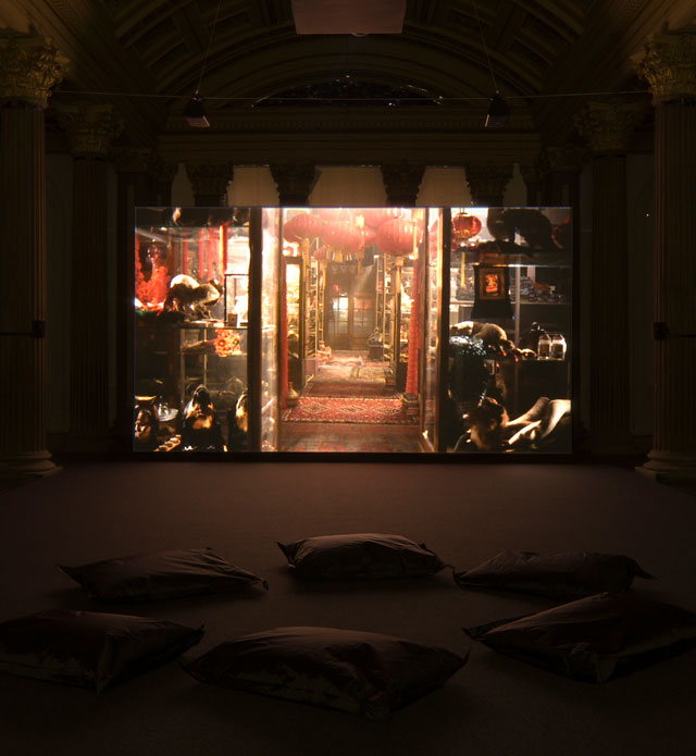 Fiona Tan: Disorient, installation view, Gallery of Modern Art, Glasgow, 2019. Photo: Ruth Clarke.