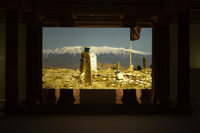 Fiona Tan: Disorient, installation view, Gallery of Modern Art, Glasgow, 2019. Photo: Ruth Clarke.