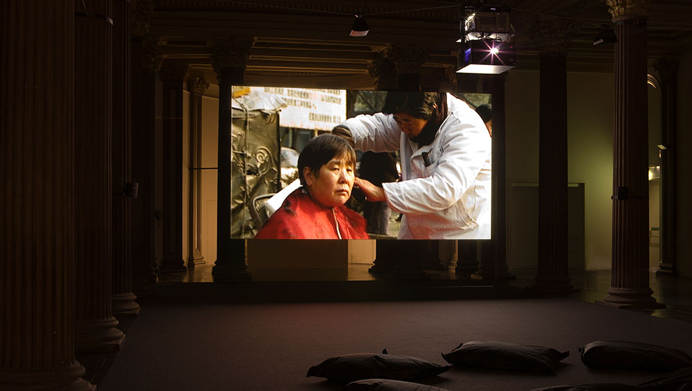 Fiona Tan: Disorient, installation view, Gallery of Modern Art, Glasgow, 2019. Photo: Ruth Clarke.