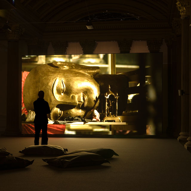 Fiona Tan: Disorient, installation view, Gallery of Modern Art, Glasgow, 2019. Photo: Ruth Clarke.