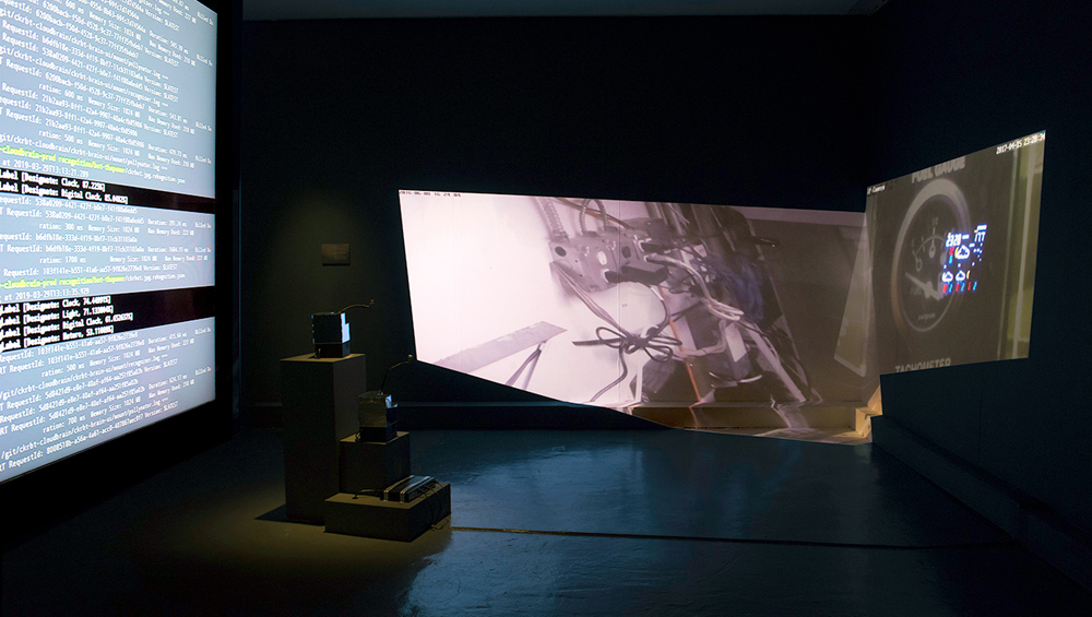 Nye Thompson: CKRBT, installation view, Watermans Art Centre, London, 2019. Photo: Geoff Titley.