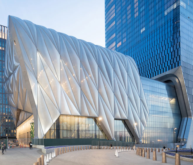 The Shed, New York, by Diller Scofidio + Renfro, lead architect and Rockwell Group, collaborating architect. Photo: Miguel Benavides.