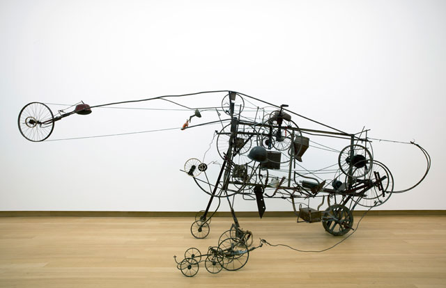 Jean Tinguely, Gismo. 1960. Photograph: Gert Jan van Rooij. Collection Stedelijk Museum Amsterdam, c/o Pictoright Amsterdam, 2016.