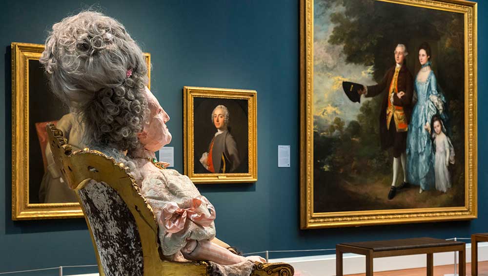 Uncanny Visions: Paula Rego and Francisco de Goya at the Holburne Museum, Bath. Photo: Jo Hounsome.