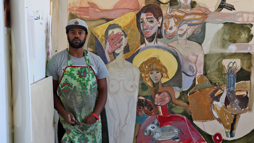 Tesfaye Urgessa. Photo courtesy of Saatchi Yates and the artist.