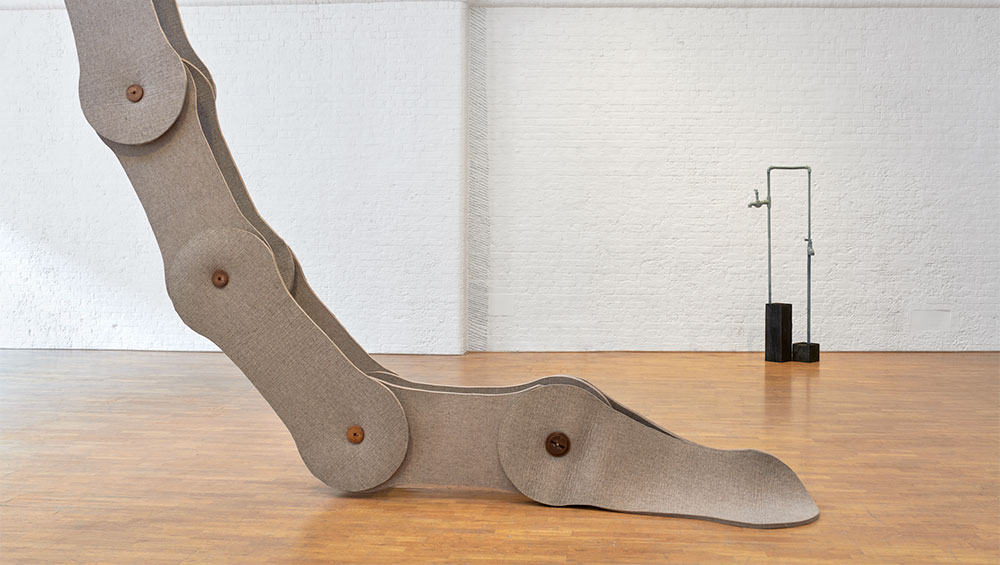 Johanna Unzueta: Tools for Life, installation view, Modern Art Oxford 2020. Photo: Ben Westoby.