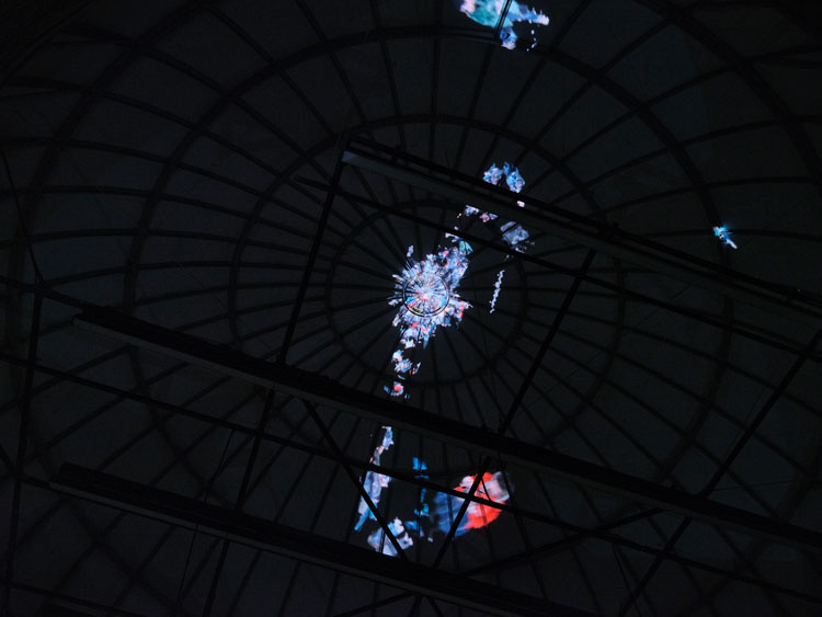 Julijonas Urbonas, A Planet of People, 2020. Installation view, Collective, Edinburgh. Photo: Tom Nolan.