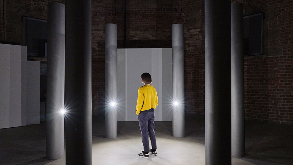 Julijonas Urbonas, A Planet of People, 2020. Installation view, Collective, Edinburgh. Photo: Tom Nolan.
