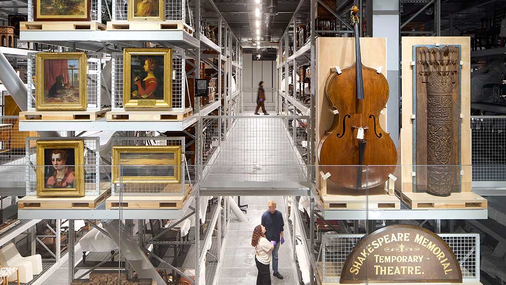 Diller Scofidio + Renfro (DS+R), V&A East Storehouse. © Hufton+Crow.