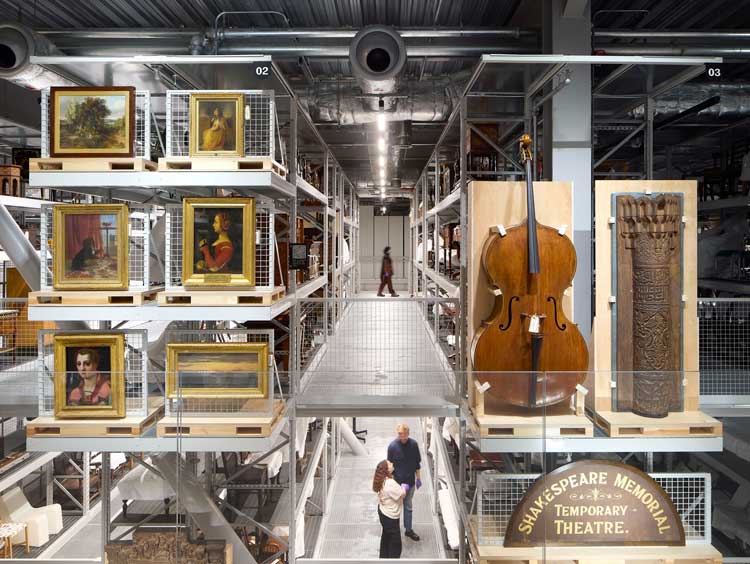 Diller Scofidio + Renfro (DS+R), V&A East Storehouse. © Hufton+Crow.