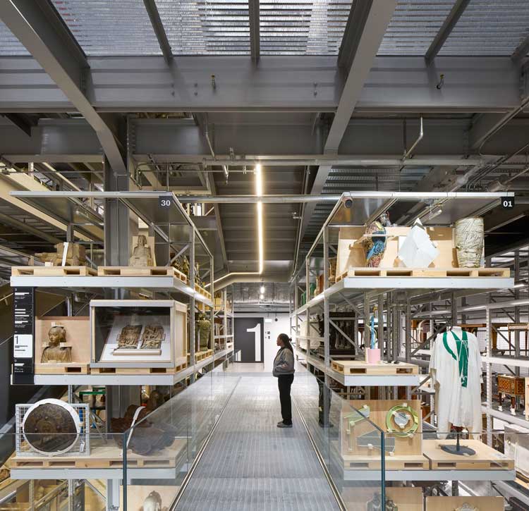 Diller Scofidio + Renfro (DS+R), V&A East Storehouse. © Hufton+Crow.