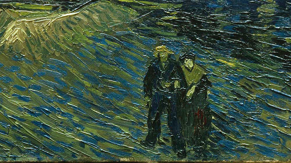 Vincent van Gogh, Starry Night over the Rhône, 1888. Oil on canvas, 72.5 × 92 cm. Musée d’Orsay, Paris. Donation sous réserve d'usufruit de M. et Mme Robert Kahn-Sriber, en souvenir de M. et Mme Fernand Moch, 1975. Photo © Musée d'Orsay, Dist. RMN-Grand Palais / Patrice Schmidt.