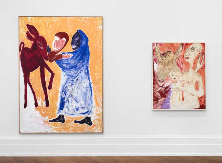 Don Van Vliet: Standing on One Hand, installation view, Michael Werner Gallery, London, 23 November 2023 - 17 February 2024. Courtesy Michael Werner Gallery, New York and London.