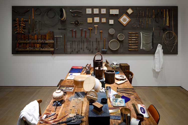 GO ON. Installation view of Kyoto Rejuvenation Workshop, 2023. Mixed media. Photo: Koroda Takeru.