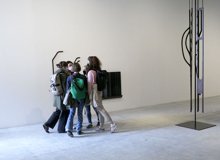Performance from the Croatian Pavilion. Niamh O’Malley: Gather, Irish Pavilion, Venice Biennale 2022. Photo: Martin Kennedy.