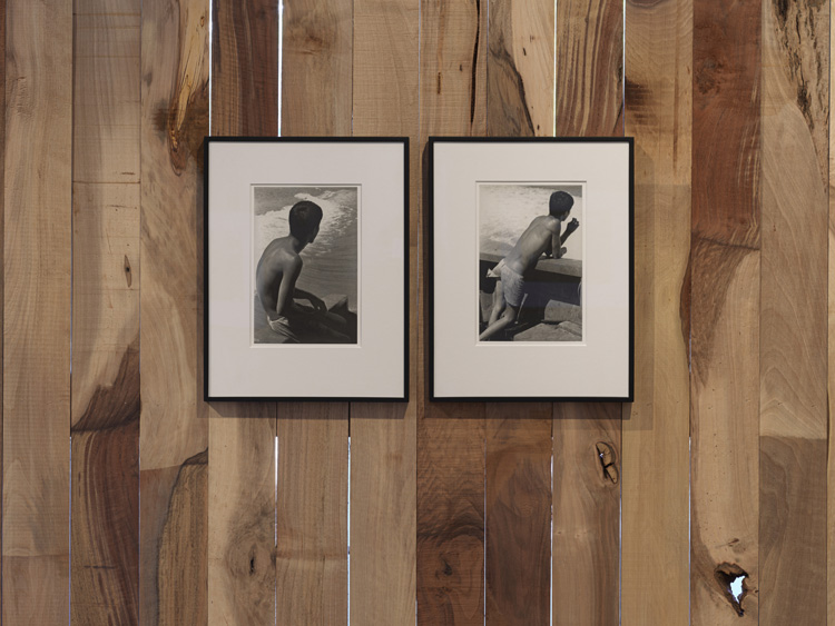 Danh Vo, Photographs of Dr. Joseph M. Carrier 1962–1973, 2010 (detail). Installation view at the South London Gallery, 2019. Courtesy the artist. Photo: Nick Ash.