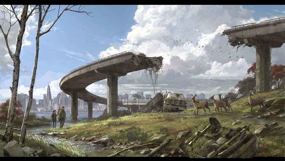 Blue Sky Concept, The Last of Us™ © 2013, 2014 Sony Interactive Entertainment LLC. The Last of Us is a trademark of Sony Interactive Entertainment LLC. Created and developed by Naughty Dog LLC.