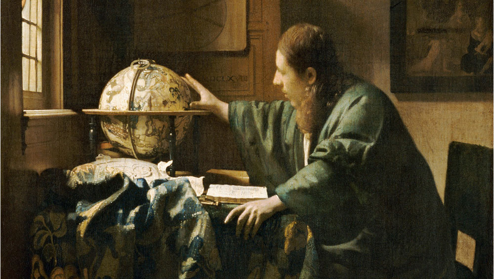 Johannes Vermeer. Woman Holding a Balance, c1664. Oil on canvas, 39.7 x 35.5 cm (15 5/8 x 14 in). National Gallery of Art, Washington, Widener Collection.