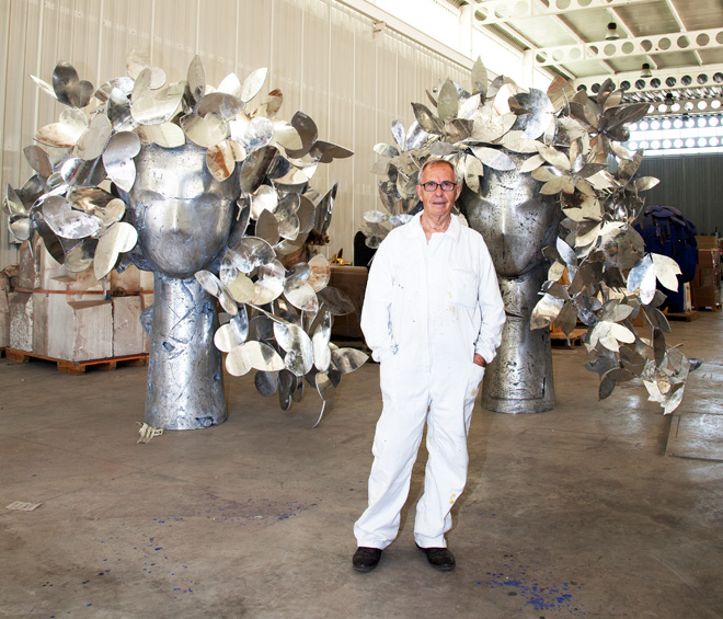 Manolo Valdes. © Enrique Palacio, courtesy Marlborough Fine Art, London.