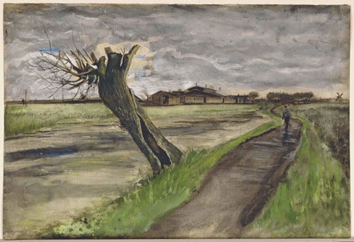 Vincent van Gogh. Pollard Willow, July 1882. Watercolour, 36 x 56.5 cm. Private Collection. Photo Copyright Christie's Images Limited (2007).