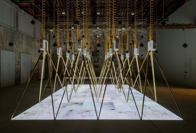 Ireland Pavilion. ‘Losing Myself’ is a collaboration between architects Niall McLaughlin and Yeoryia Manolopoulou which tries to conjure the spatial confusions typically suffered by those with dementia when experiencing an actual building, McLaughlin’s Alzheimer’s Centre in Dublin.