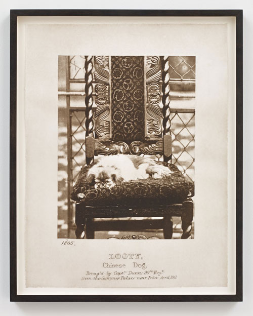 Danh Vō. 18.01.1860, 2015. Photogravure on paper, framed 51.5 x 40.1 x 2.5 cm. Courtesy the Artist and Marian Goodman Gallery. Copyright Danh Vō.