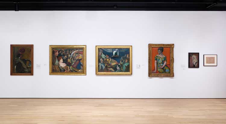 Installation view, Make Way for Berthe Weill: Art Dealer of the Parisian Avant-Garde, Grey Art Museum, New York. Photo: Simon Cherry.