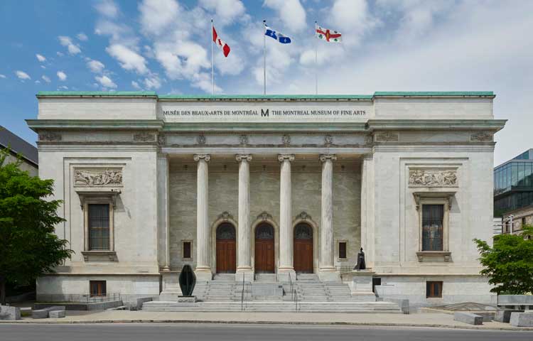 Michal and Renata Hornstein Pavilion, exterior view, The Montreal Museum of Fine Arts. Photo: MMFA, Annie Fafard.