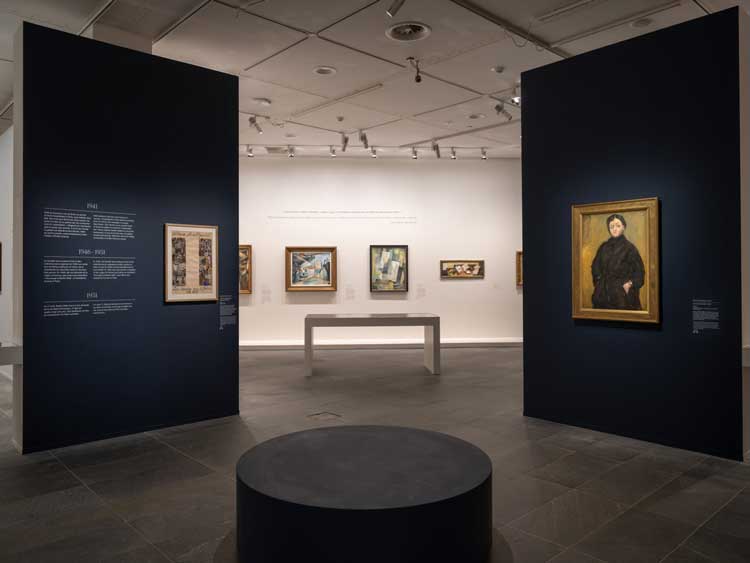 Installation view, Berthe Weill: Art Dealer of the Parisian Avant-garde, Musée de l’Orangerie, Paris, 8 October 2025 – 26 January 2026.