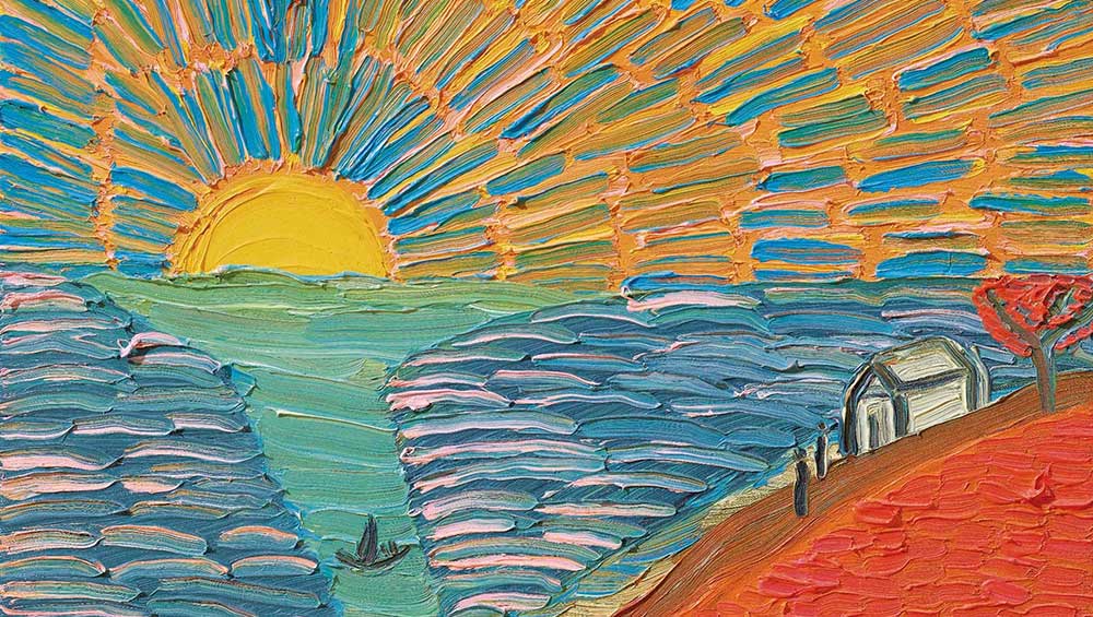 Matthew Wong, The Journey Home, 2017, Private Collection, Courtesy of HomeArt © Matthew Wong Foundation c/o Pictoright Amsterdam 2023.