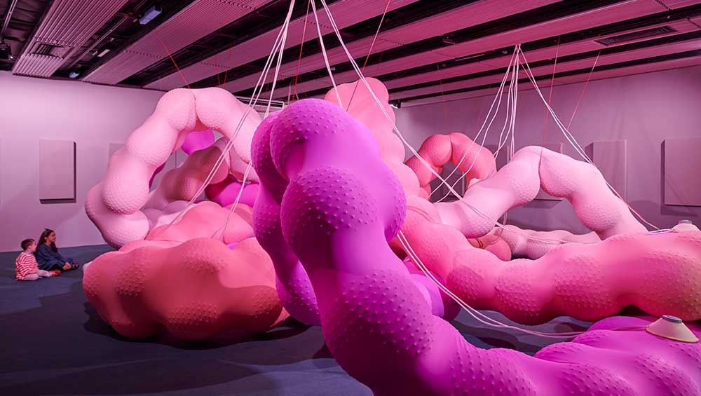 Installation view of Eva Fàbregas, When Forms Come Alive, 7 February — 6 May 2024. Photo: Jo Underhill. Courtesy the Hayward Gallery.