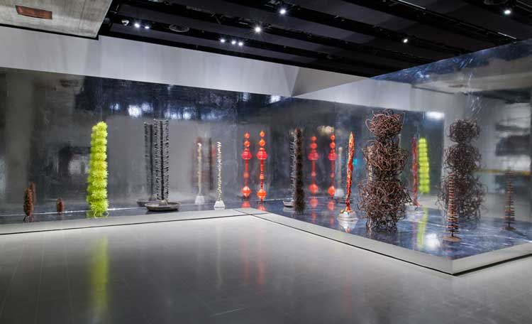 Installation view of Choi Jeong Hwa, When Forms Come Alive, 7 February — 6 May 2024. Photo: Jo Underhill. Courtesy the Hayward Gallery.