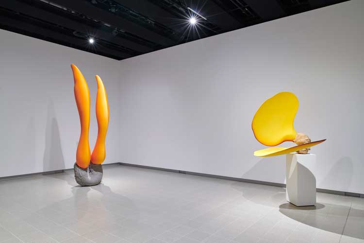 Installation view of Teresa Solar Abboud, When Forms Come Alive, 7 February — 6 May 2024. Photo: Jo Underhill. Courtesy the Hayward Gallery.