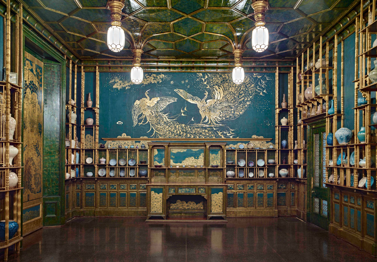 James Abbott McNeill Whistler, Peacock Room, Freer Gallery of Art, Smithsonian Institution, Washington, D.C. Gift of Charles Lang Freer.