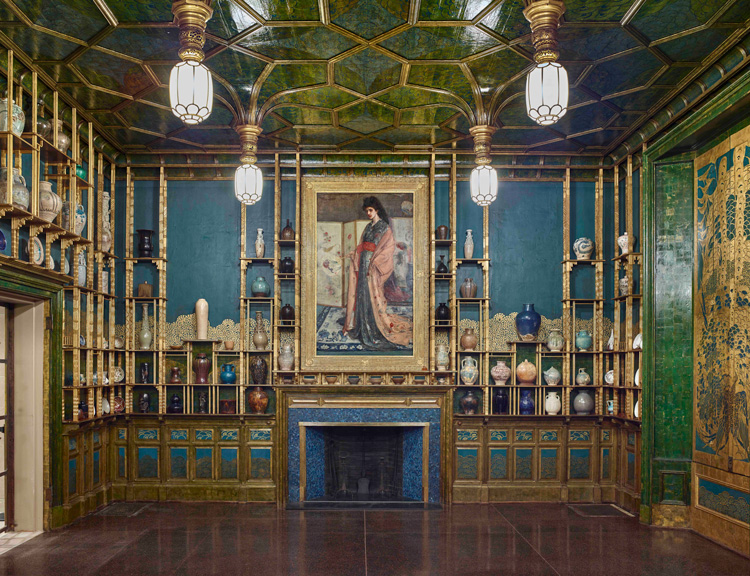 James Abbott McNeill Whistler, Peacock Room, Freer Gallery of Art, Smithsonian Institution, Washington, D.C. Gift of Charles Lang Freer.