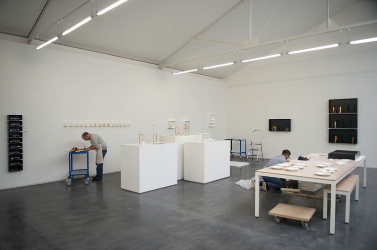 Edmund de Waal’s studio. Photo: Nick Howard.