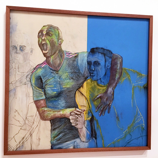 Kyle Thurman, Suggested Occupation 22, 2018. Installation view, Whitney Biennial 2019. Photo: Jill Spalding.