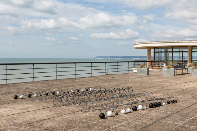 Alison Wilding. Riptide, 2018. Courtesy the artist and Karsten Schubert London. Photograph: Rob Harris.